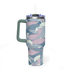 Nessie Waves 40oz Vacuum Tumbler — Insulated Travel Mug