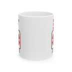 First Aid Coffee Mug — "Emotional Support Human-Do Not Touch" Emergency Medical Logo Ceramic Mug (11oz & 15oz)