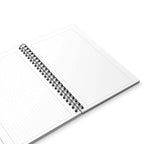 Corgi Balloon Spiral Journal — Cute Paw Print Notebook