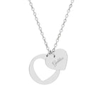 Personalize it! Engravable Heart Cutout Necklace