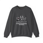 Crewneck Sweatshirt — "Emotionally Supported by Cryptids" Graphic