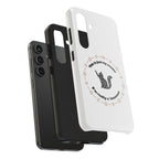 Tough Phone Case — “This Is Just My Avatar, I’m Really a Housecat” Cute Celestial Cat Protective Cover