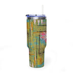 40oz Vacuum Tumbler — 1980's Puke