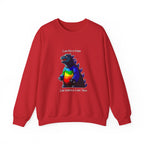 Godzilla Love Rainbow Crewneck Sweatshirt