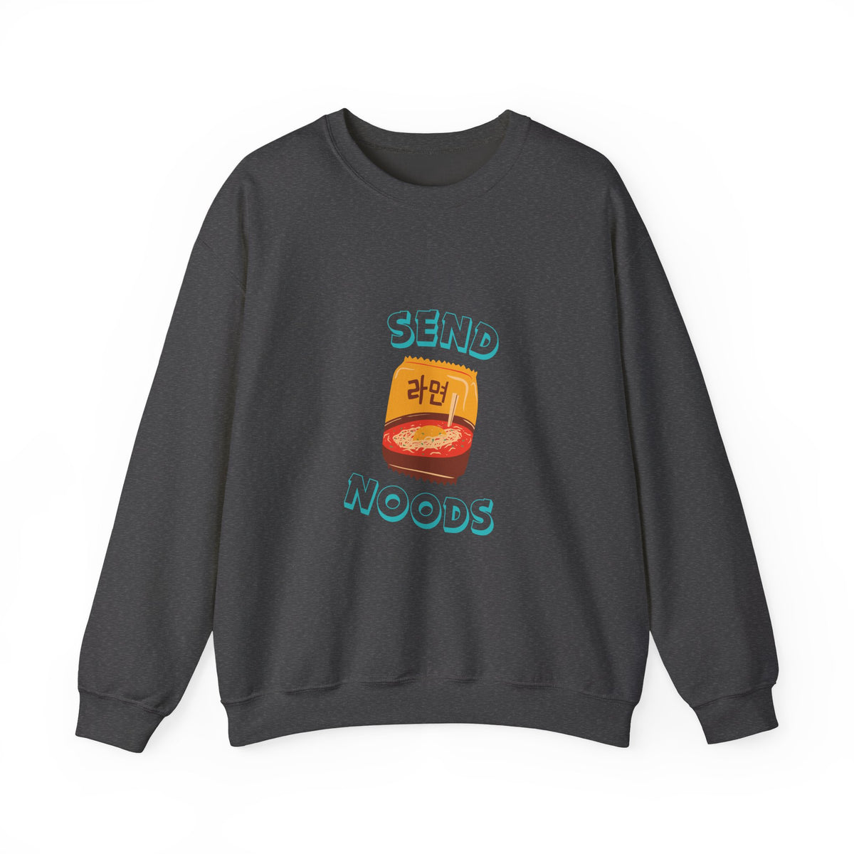 Send Noods Sweatshirt — Cute Ramen Graphic Crewneck