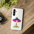 UFO Phone Case - "Intelligent Life" Protective Tough Case