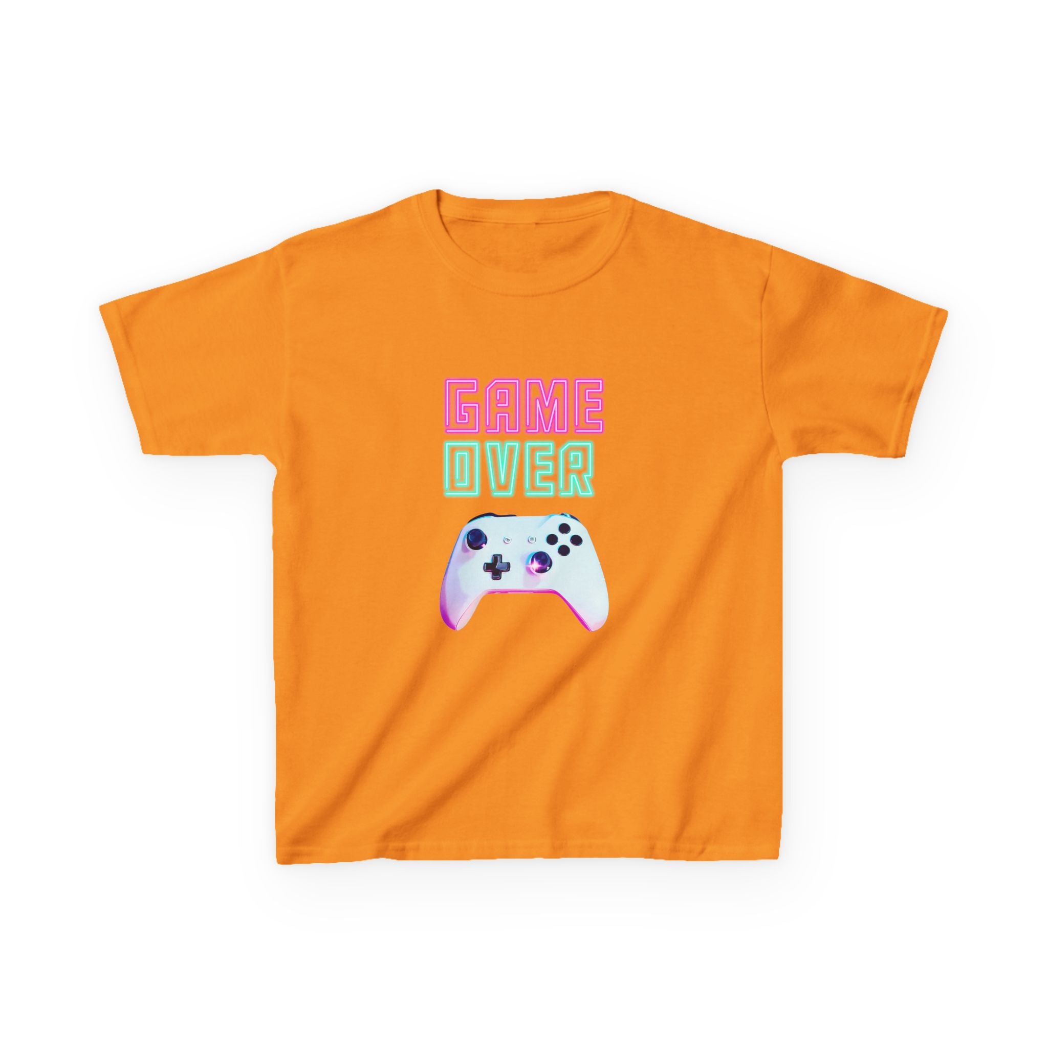 Game Over Kids T-Shirt Pastel Gamer Controller Tee