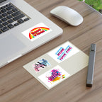 Vibrant Vibes Sticker Sheet – Artistry, Good Vibes & Wear Your Vibe Decals