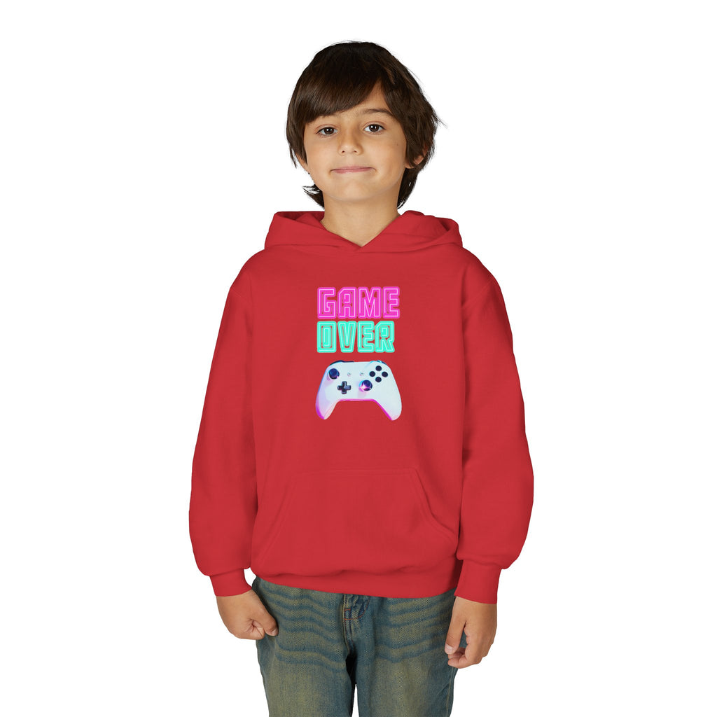 Youth  Game Over Heavy Blend Hooded Sweatshirt