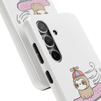 Phone Case — Cute Sloth on Skateboard "Fast-ish" Protective Tough Case