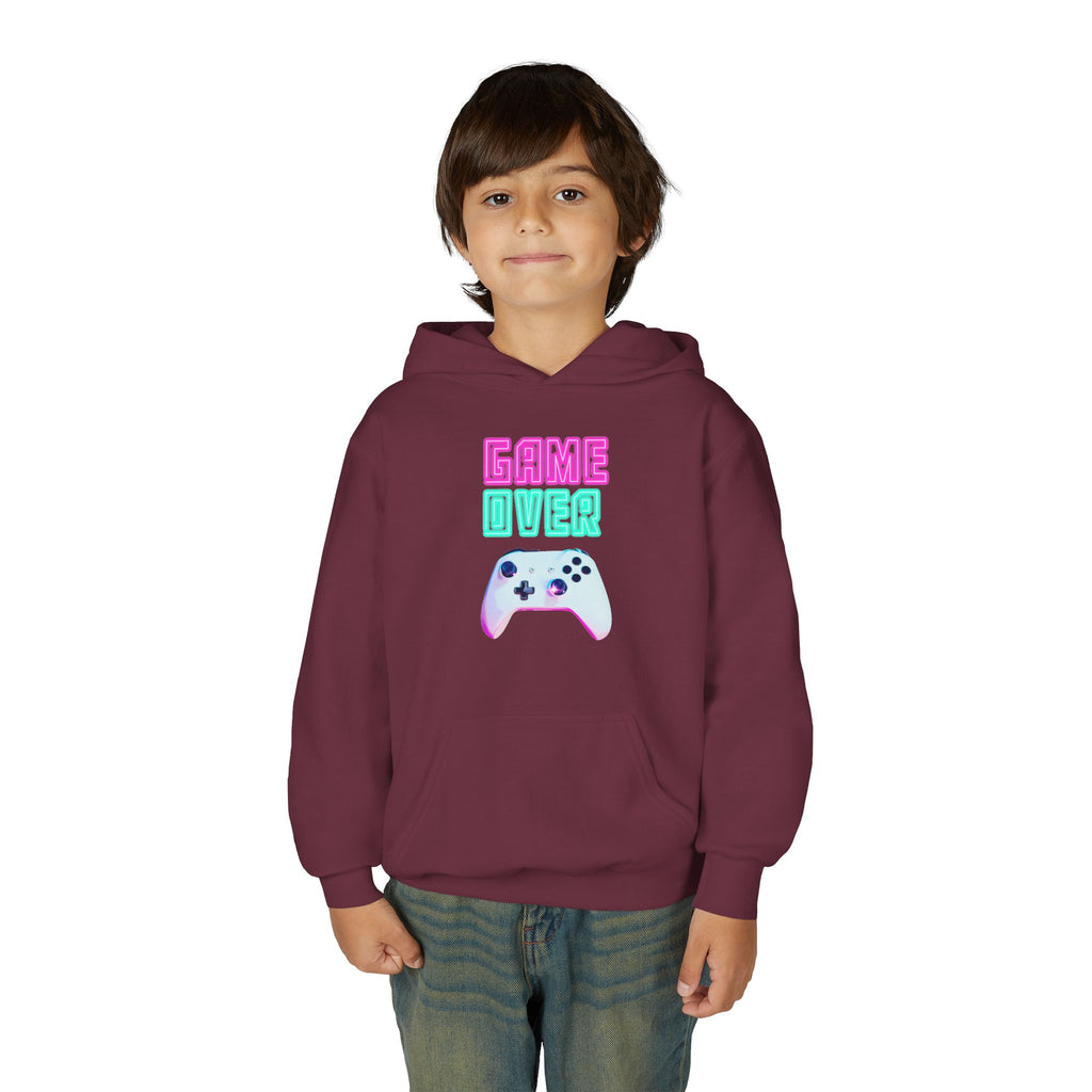 Youth  Game Over Heavy Blend Hooded Sweatshirt