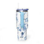 40oz Girly Western Floral Tumbler