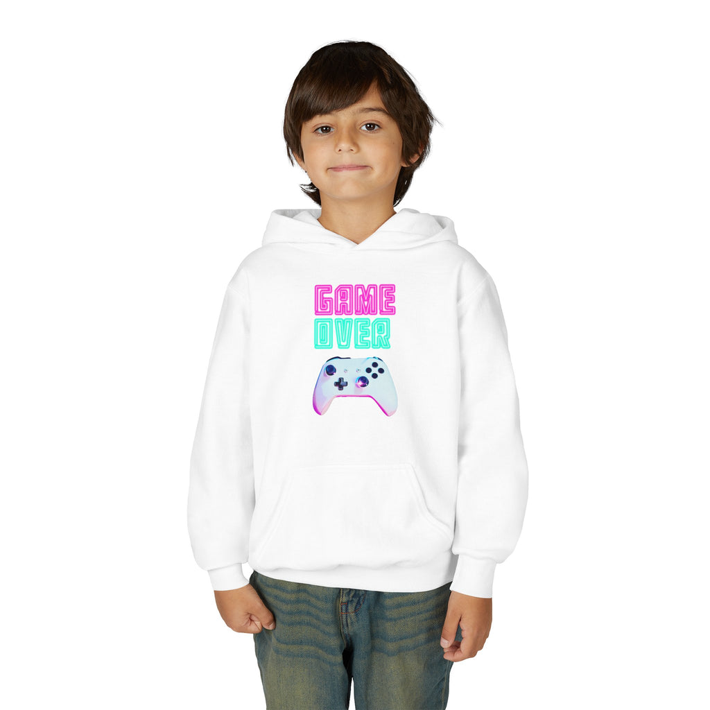 Youth  Game Over Heavy Blend Hooded Sweatshirt