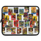 B-Movies Poster Laptop Sleeve — Vintage Monster Movie Collage Sleeve