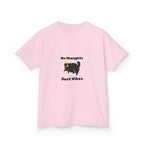 Youth 'No Thoughts Just Vibes' Cat Graphic Shirt