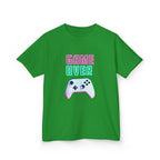 Game Over Kids T-Shirt Pastel Gamer Controller Tee