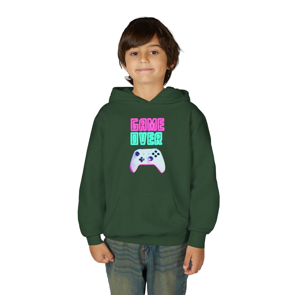 Youth  Game Over Heavy Blend Hooded Sweatshirt