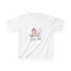 Youth 'Fast-ish' Sloth on Pink Board classic tee