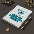 Hardcover Journal — All Of My Systems Are Nervous Dog Design (Anxiety Awareness Notebook)