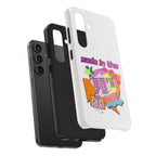 90s Retro Tough Phone Case — "Made in the 90's" Cassette Graphic