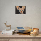Sphynx Cat Art Poster — Rolled Fine Art Print