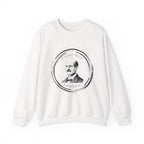 Crewneck Sweatshirt — Vintage Planck Portrait "It Doesn't Matter"
