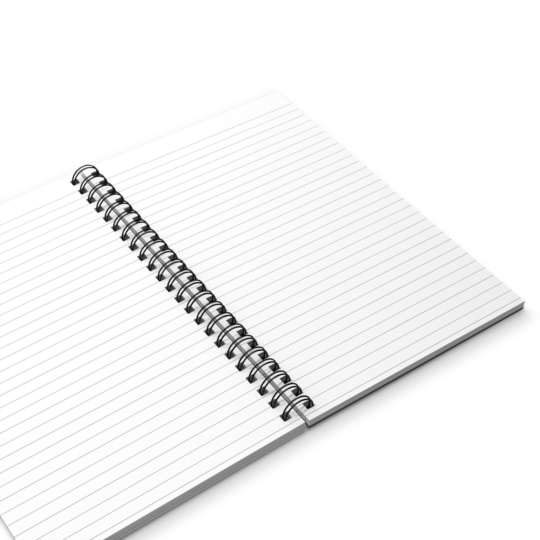 Thought I Was Helping Mothman Spiral Journal — Funny Cryptid Notebook with "Bridge Out" Warning Signs