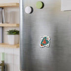 “On My Way to Not Give a Shit” Die-Cut Fridge Magnet