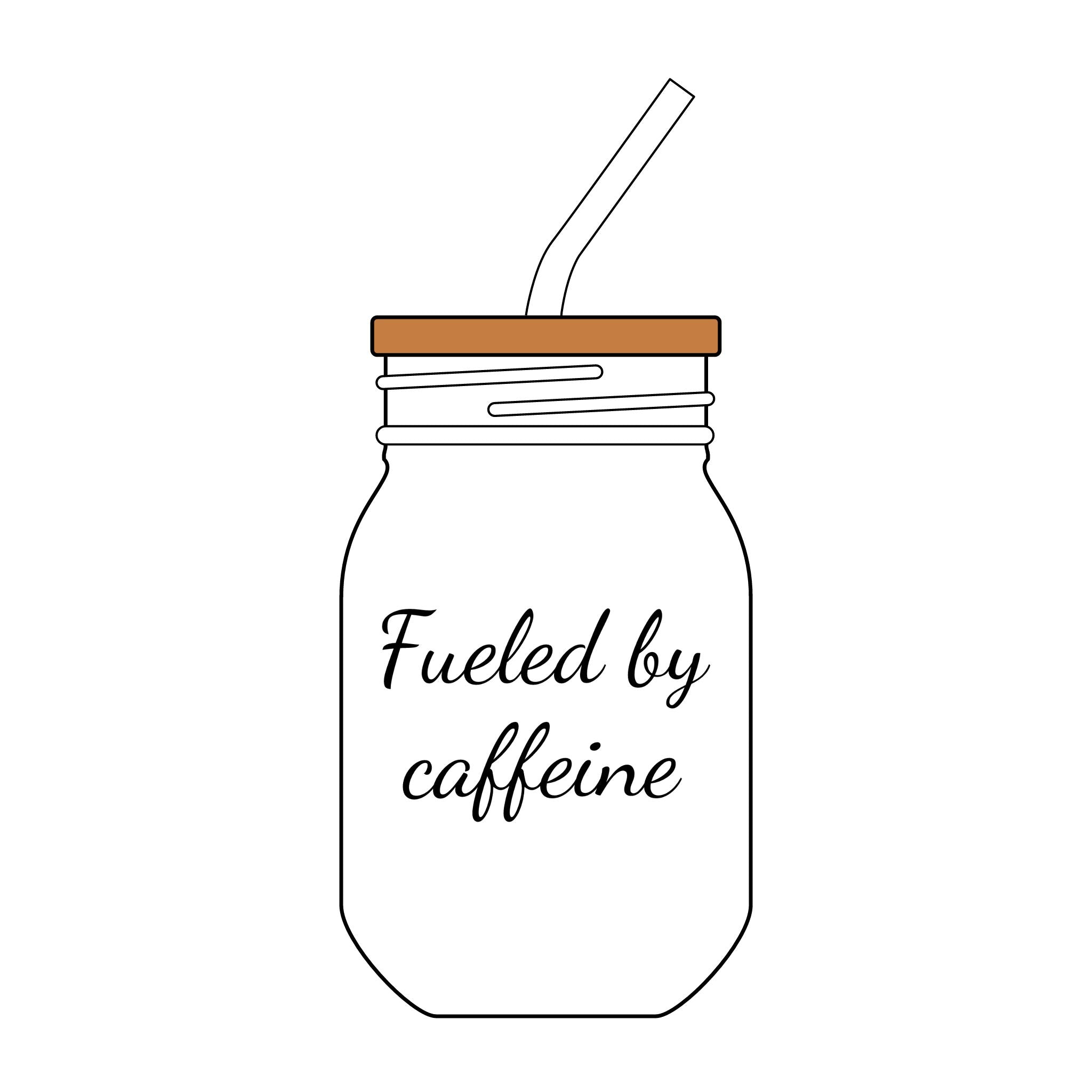 Personalize it! 16oz Engraved Glass Sipper – Straw Cup