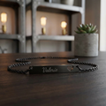Personalize it! Engravable Cutout Heart Bar Necklace