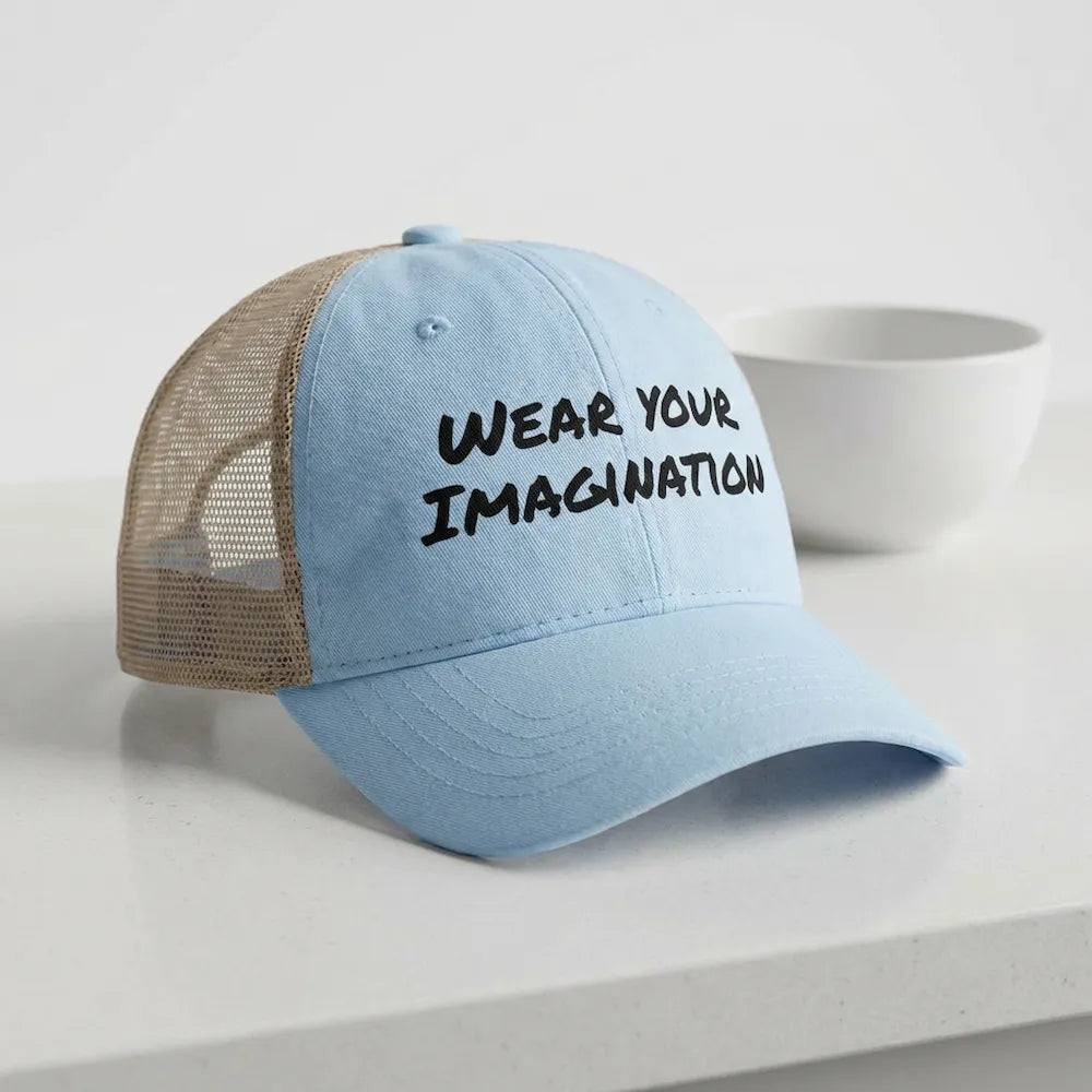 Personalize it! Women's Washed Mesh-Back Cap