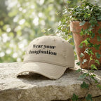Personalize it! Distressed Embroidered Dad Hat