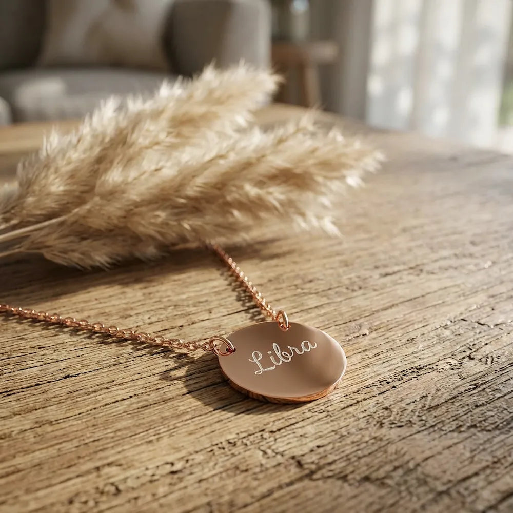 Personalized Zodiac Pendant