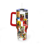 40oz B-Movies Retro Horror Poster Vacuum Tumbler