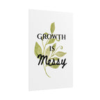 "Growth Is Messy" Botanical Wall Art Print