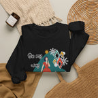 Crewneck Sweatshirt — "On My Way to Not Give a Shit" Retro Graphic