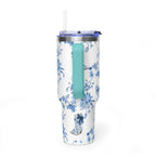 40oz Girly Western Floral Tumbler