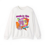 90s Retro Sweatshirt — "Made in the 90's" Vintage Cassette Crewneck