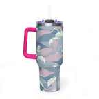 Nessie Waves 40oz Vacuum Tumbler — Insulated Travel Mug