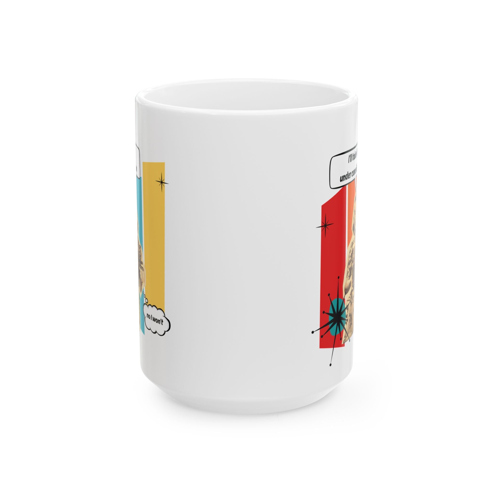 Consideration Ceramic Mug, (11oz, 15oz)