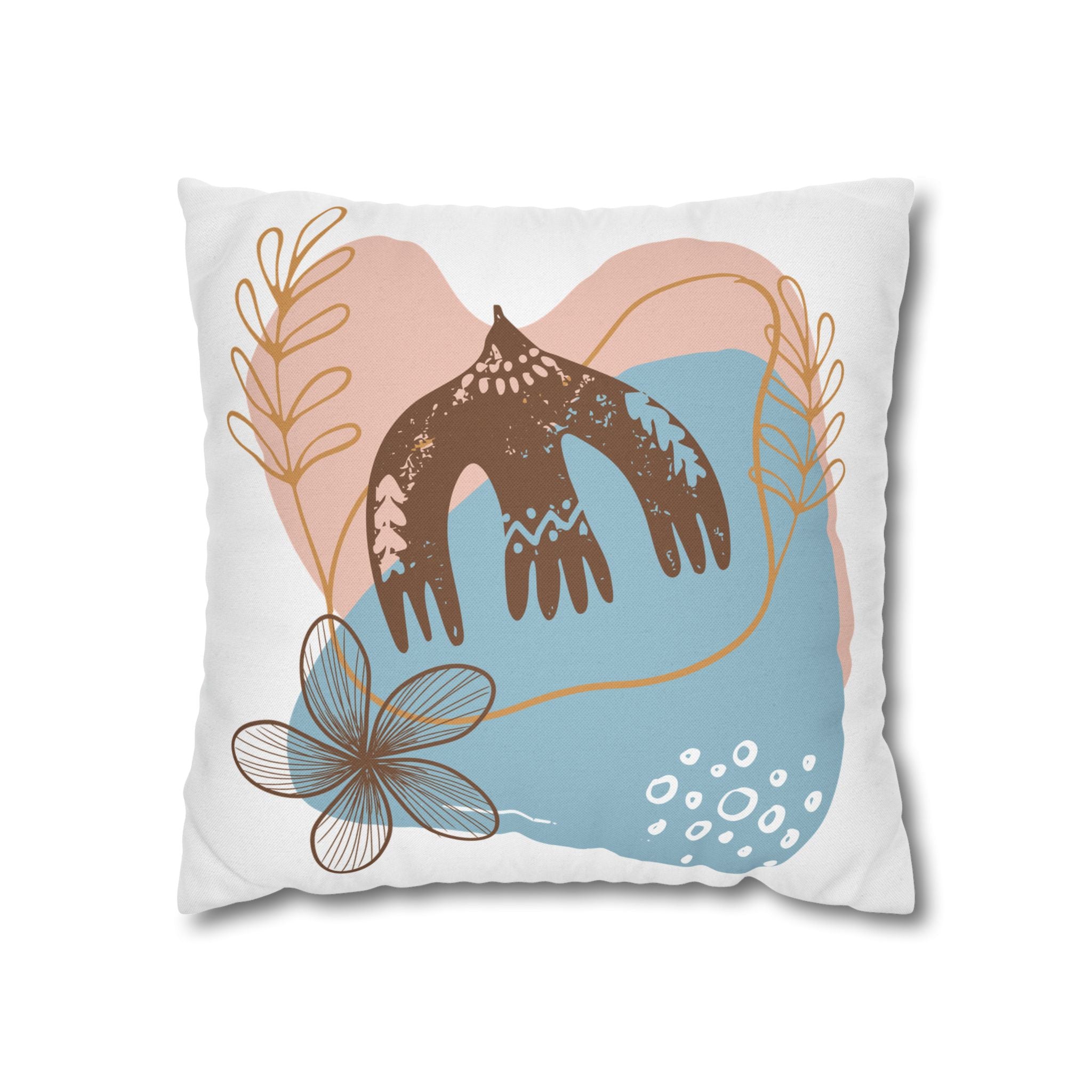 Bohemian Throw Pillowcase — Decorative Square Pillow Cover
