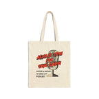 Always Time for True Crime Cotton Canvas Tote Bag