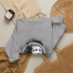 Classical Statue Ink-Splash Crewneck Sweatshirt
