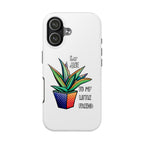 Phone Case — Colorful Potted Succulent “Say Aloe to My Little Friend”