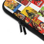 B-Movies Poster Laptop Sleeve — Vintage Monster Movie Collage Sleeve