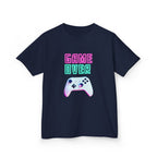 Game Over Kids T-Shirt Pastel Gamer Controller Tee