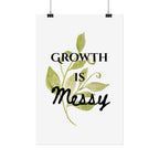 "Growth Is Messy" Botanical Wall Art Print