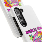 90s Retro Tough Phone Case — "Made in the 90's" Cassette Graphic