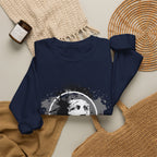 Classical Statue Ink-Splash Crewneck Sweatshirt