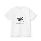 Personalize it! Youth T-Shirt "TWO years of awesomeness" Birthday Tee